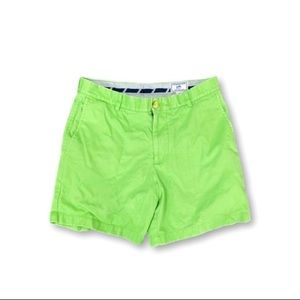 Southern Tide green 7in inseam